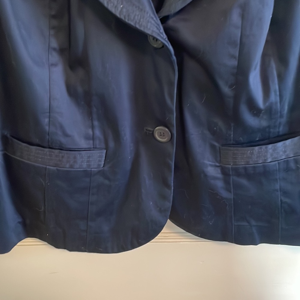 Lane Bryant navy blazer - Picture 3 of 4
